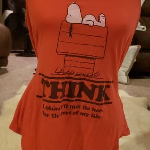 Peanuts tank top